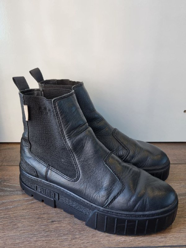 Кожаные ботинки Puma 40,5 размер