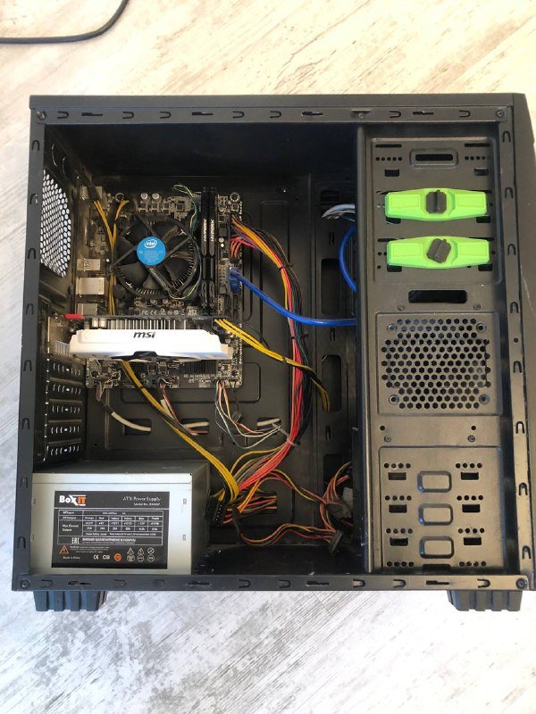 Компьютер для игр без SSD и HDD