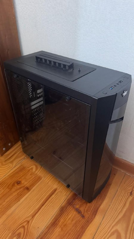 Материнская плата ASUS, процессор Intel i7, видеокарта Nvidia GTX1060ti, блок питания AeroCool, системный блок 9