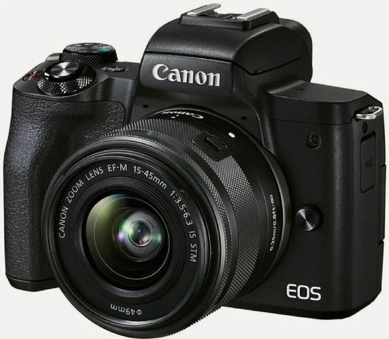 Canon M50 Mark II с объективом, зарядник, 2 аккумулятора, сумка 4