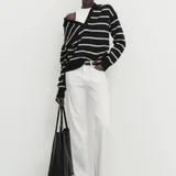 Пальто Zara, костюм Nike, свитер Massimo Dutti, жакет Massimo Dutti 5