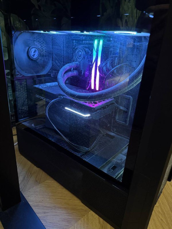 Игровой ПК с NVIDIA GeForce RTX 4070 Super, AMD Ryzen 7 7800X3D