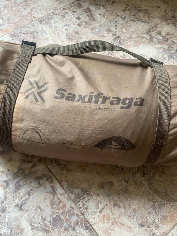 Палатка Saxifraga hailstorm 2, туристический рюкзак 3