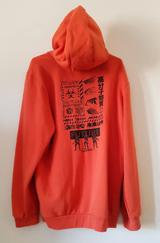 худи серая koton M, худи оранжевая koton L, худи жёлтая H&M M 6