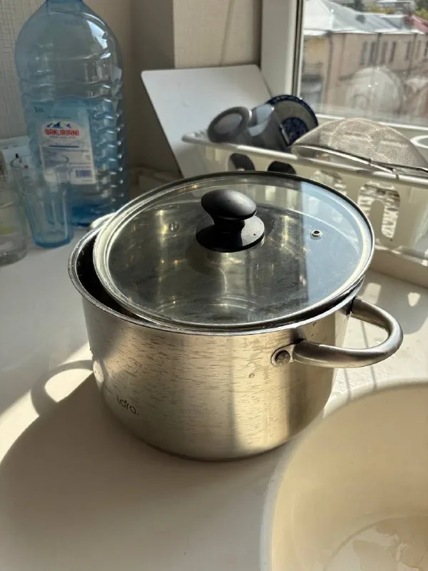 Кастрюля из нержавеющей стали 5 л