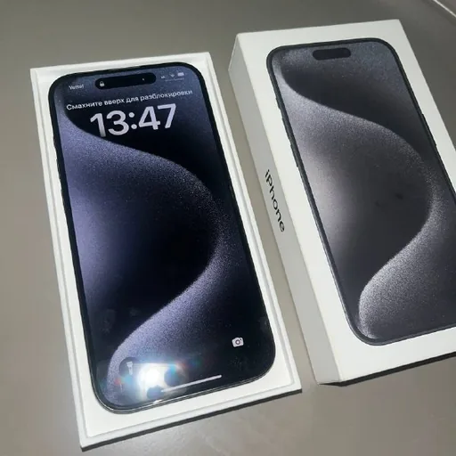 iPhone 15 Pro Black Titanium 128GB