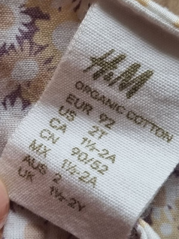 Новый комбинезон H&M, 100% хлопок, 92 размер 4