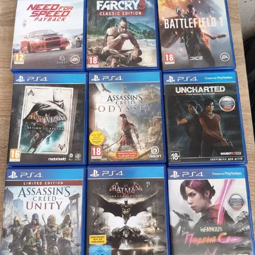 Диски для PS4