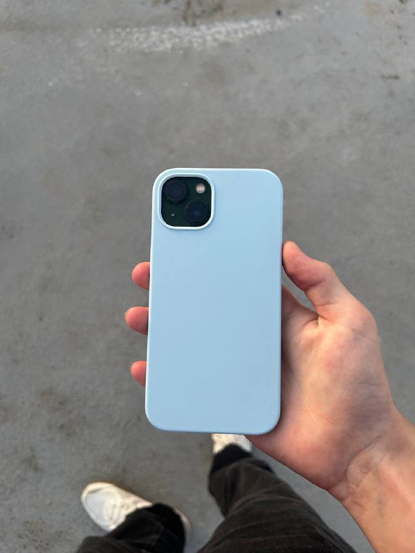 iPhone 13 зеленый, чехол