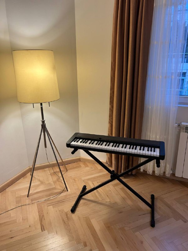 б/у цифровое фортепиано Casio CT-S1, подставка в подарок