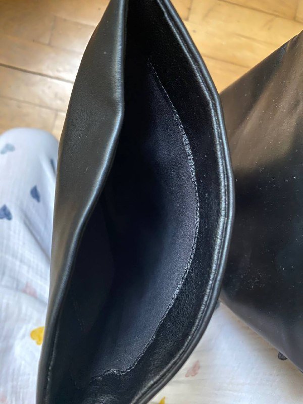 Сапоги демисезонные кожзам размер 36 3