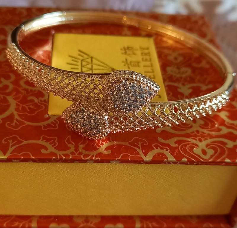 Ювелирный комплект кольцо и браслет 2