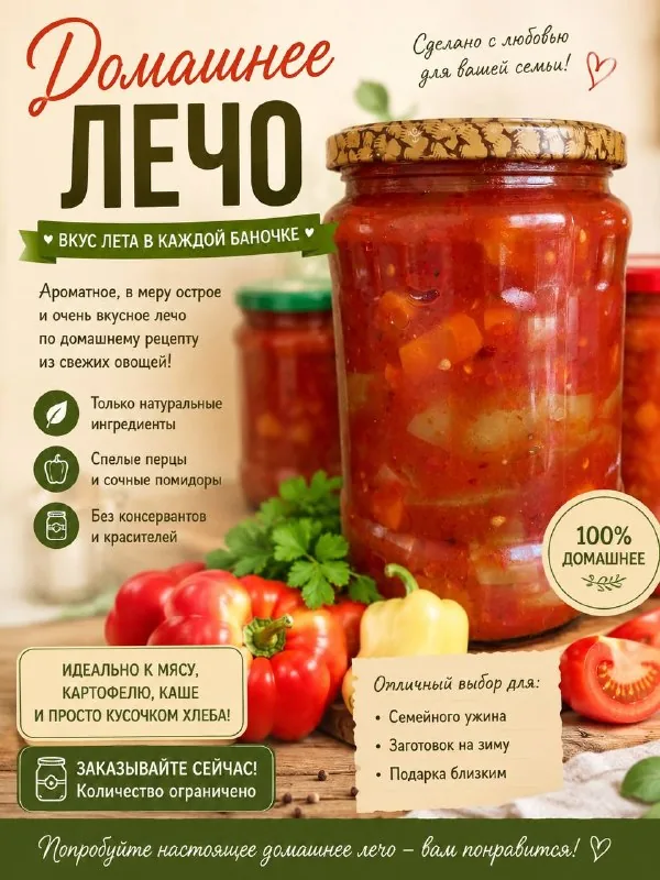 Домашнее лечо