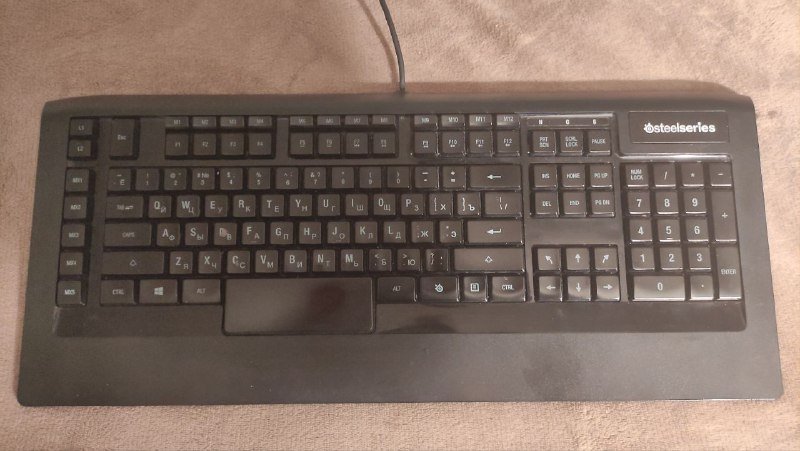 Игровая клавиатура Steelseries с дополнительными клавишами
