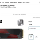 Samsung 990 Pro NVMe SSD 1