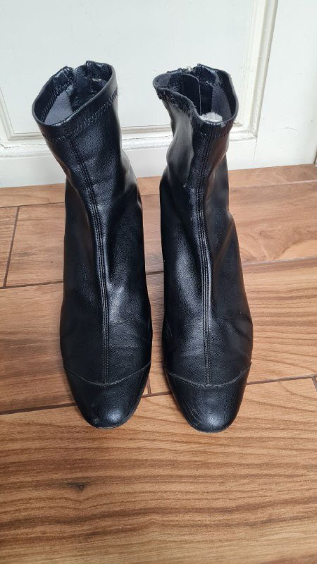 ботинки женские Zara 41 размер кожа