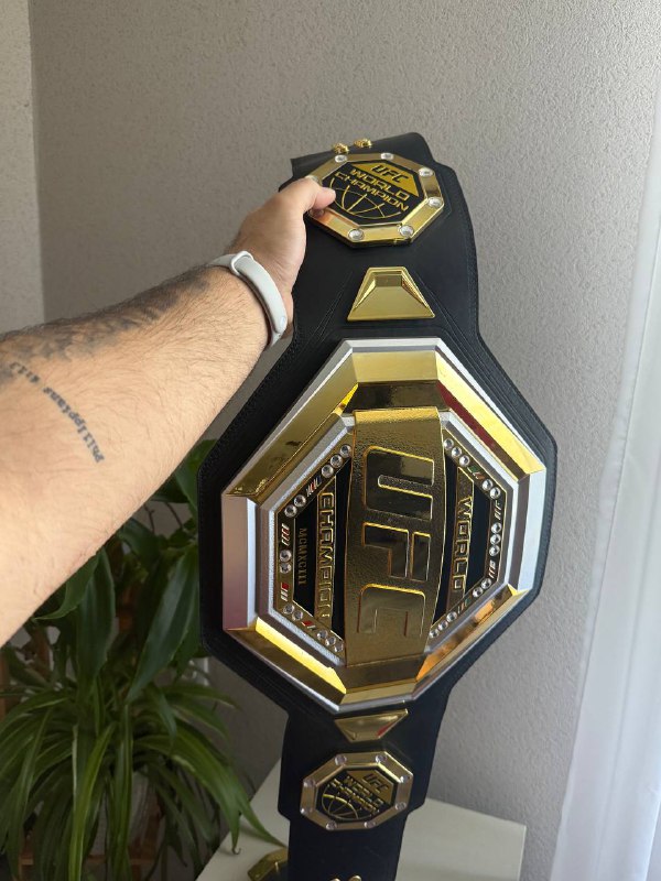 UFC чемпионский пояс
