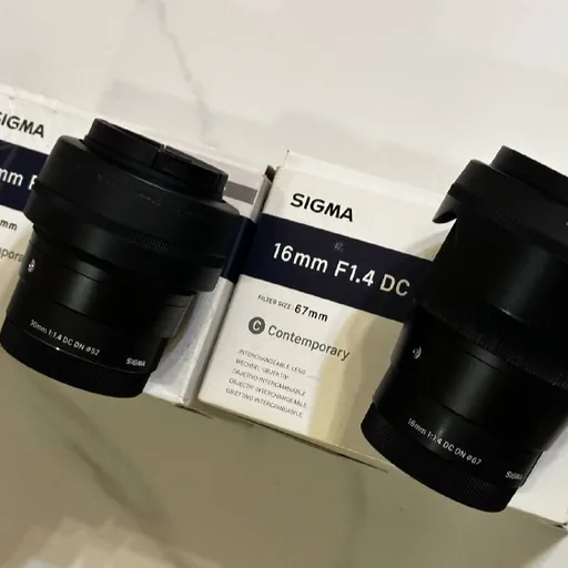 Sigma 16mm и 30mm объективы