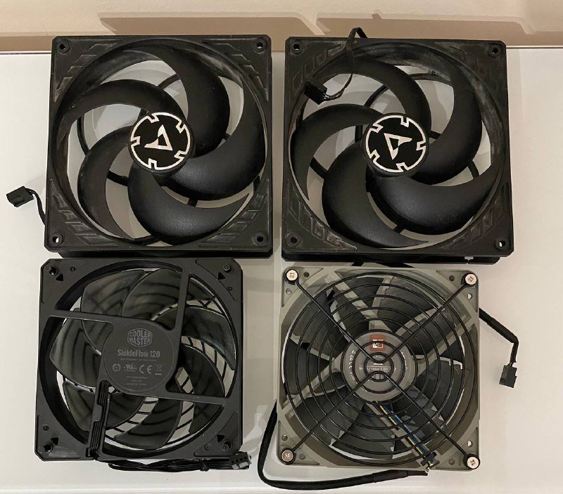 4 кулера Noctua, CoolerMaster, Arctic, Thermaltake