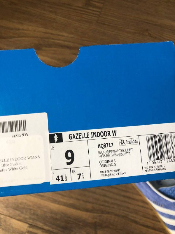 Новые оригинальные кроссовки Adidas Gazelle Indoor 3