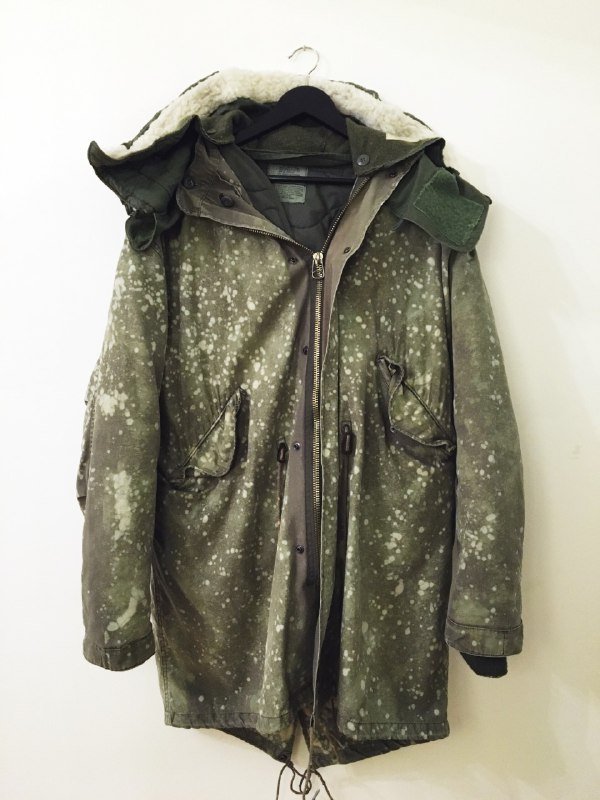 Фиштейл парка Alpha Industries M65 с лайнером Nomex L-XL