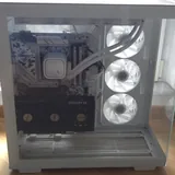 PC, monitor, keyboard, mice, light bar 1