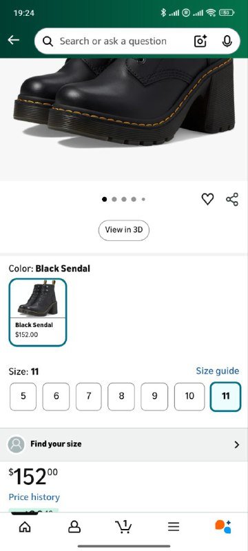 Женские сапоги Dr. Martens из натуральной кожи 7