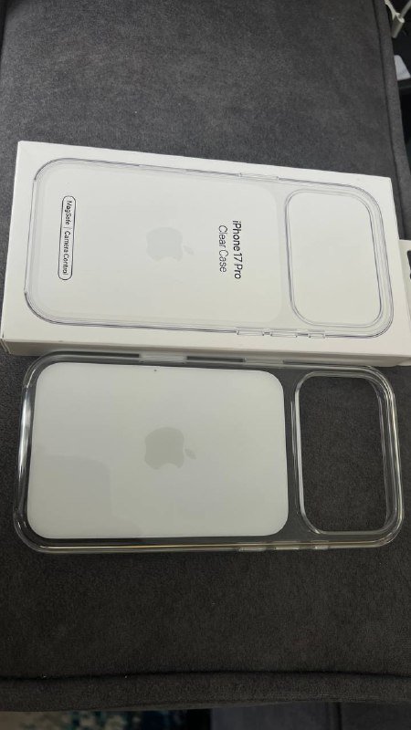 Чехол iPhone 17 Pro прозрачный оригинал