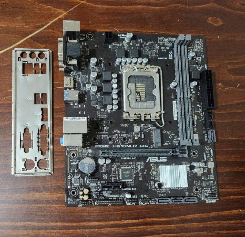 Материнская плата Asus prime h610m-r d4