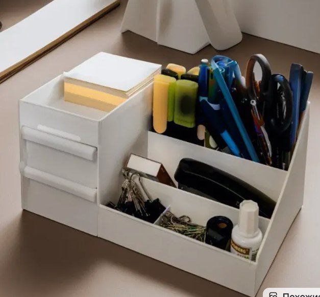 12-карманный белый матерчатый органайзер для хранения 6