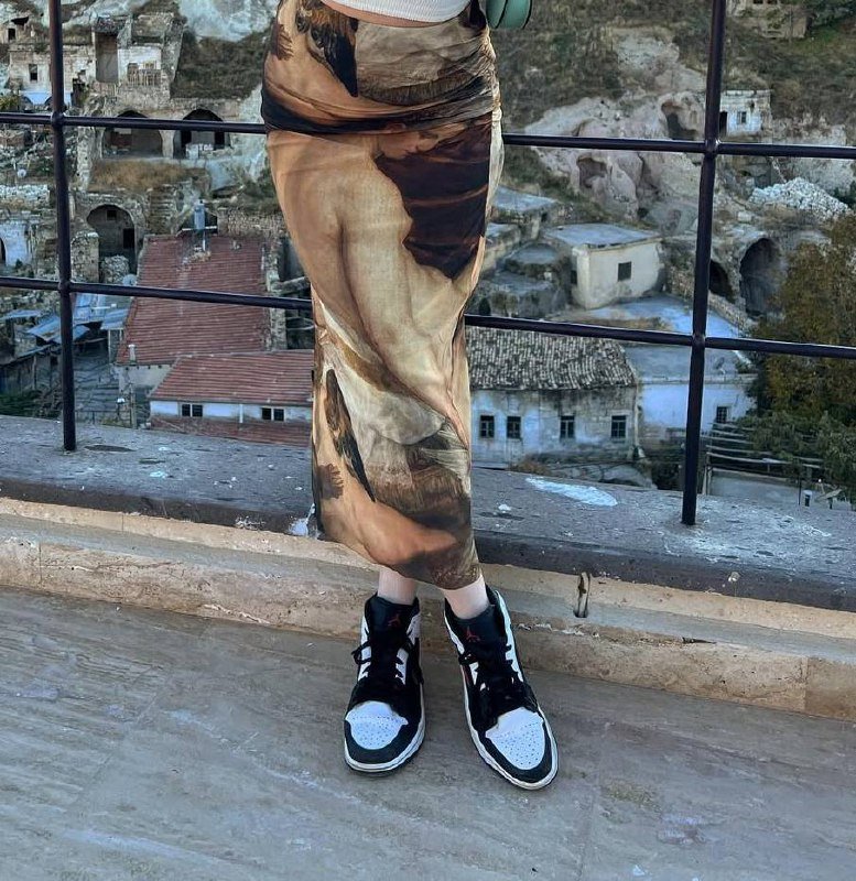 Юбка Zara с интересным принтом 2