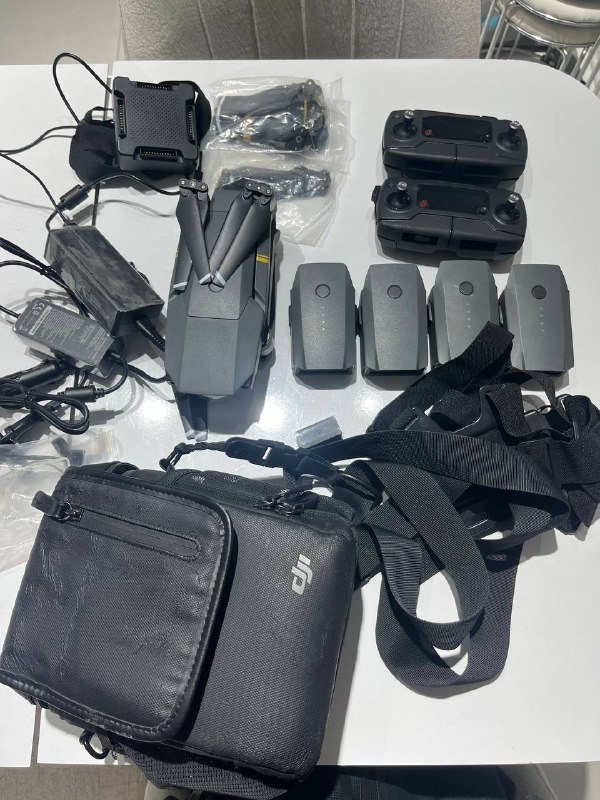 DJI Mavic Pro дрон, 5 аккумуляторов, 2 пульта, комплект