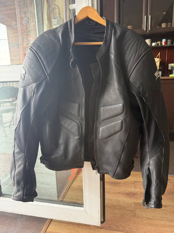 Байкерская куртка RB 2XL, перчатки IXS L 4