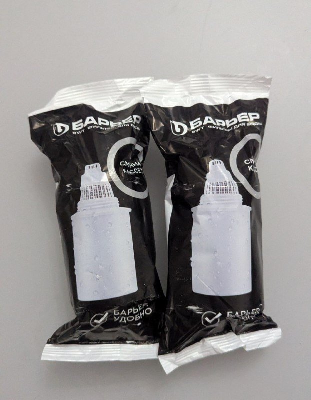 Сменные кассеты к фильтру для воды Барьер, 2 штуки