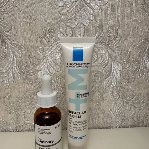 Сыворотка The Ordinary, крем La Roche-Posay