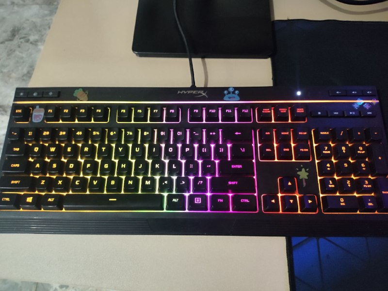 Компьютер с видеокартой Nvidia GeForce RTX 4060, монитор 2E H2724B, клавиатура HyperX Alloy Core RGB, мышь HyperX Pulsefire Core 3