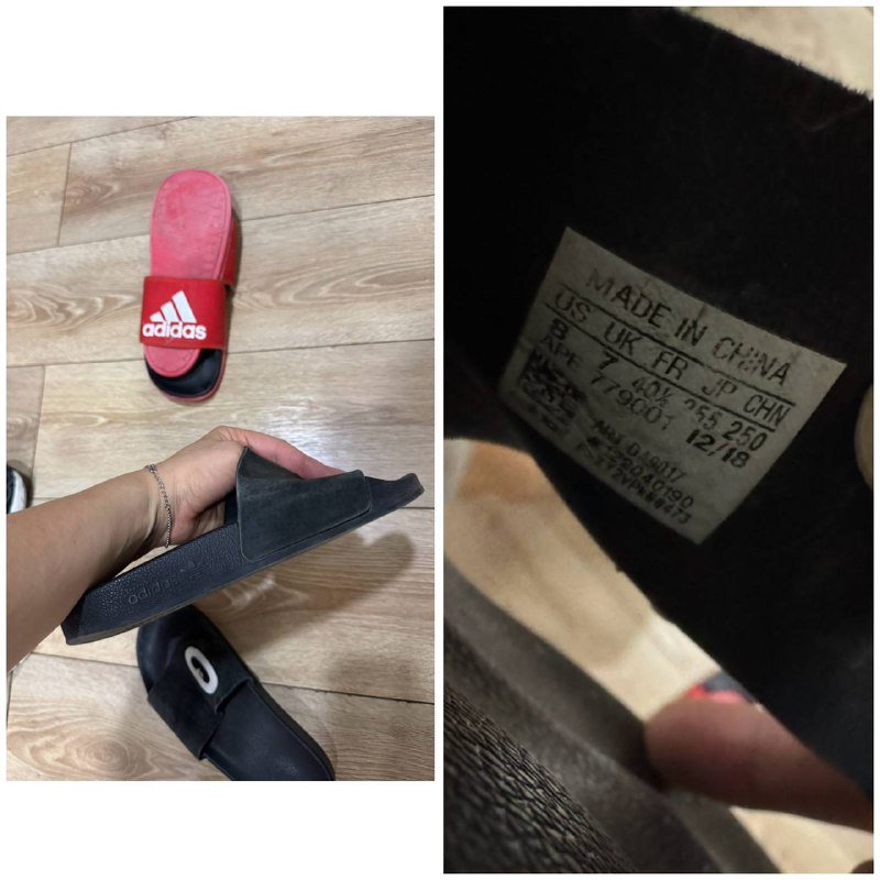 Теннисные кроссовки, шлепки Adidas женские и мужские 3