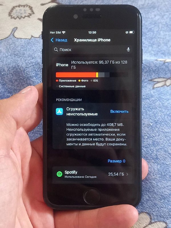 IPhone SE 128 GB, 77% батарея 4