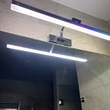 Большое зеркало для ванной, светильник 2