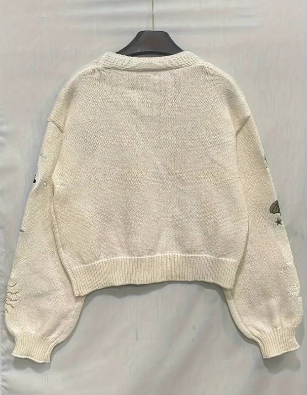 Укороченный вязаный кардиган XXL 2