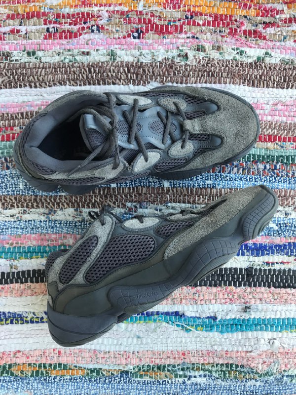 Adidas Yeezy 500 Utility Black кроссовки 4