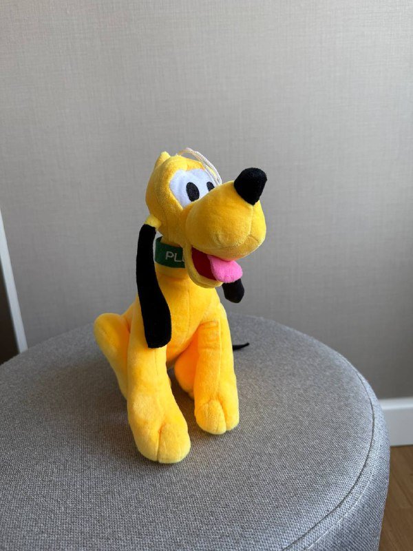 Собака Плуто, Пингвин, Заяц с рюкзаком мягкие игрушки