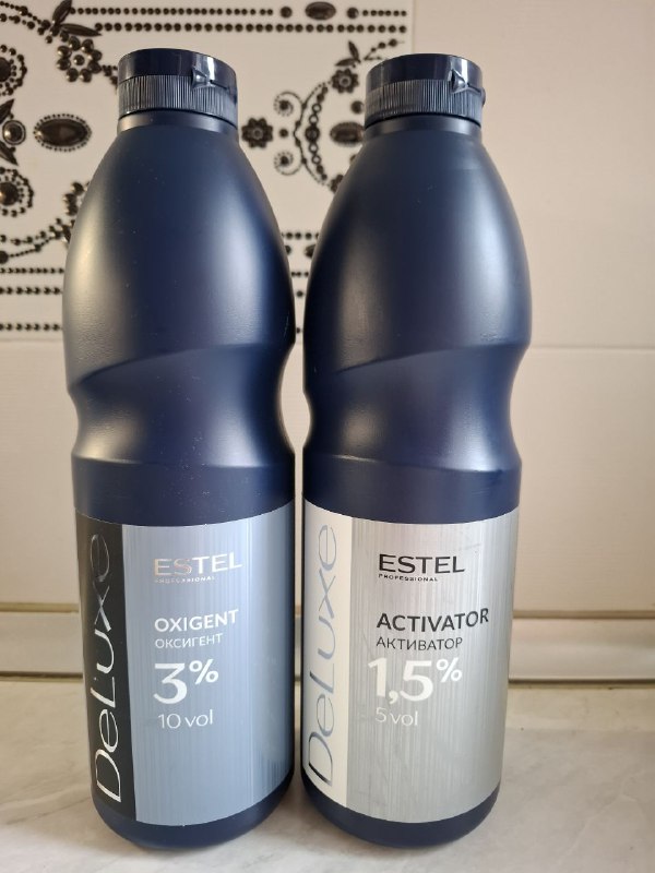 Estel Deluxe Оксигент 3% и Активатор 1,5%, по 1 литру