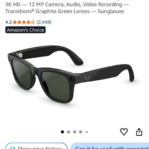 Meta Ray-Ban очки, Wayfarer