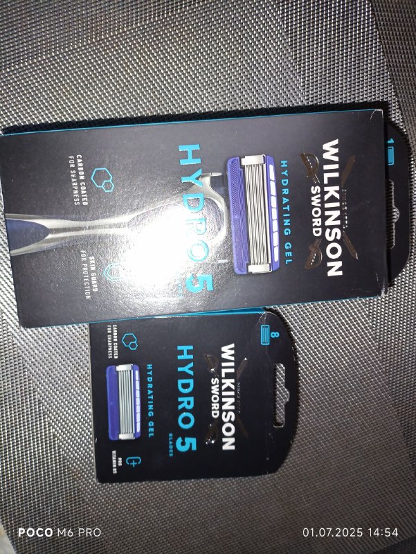 Бритва Wilkinson Sword Hydro 5 и лезвия