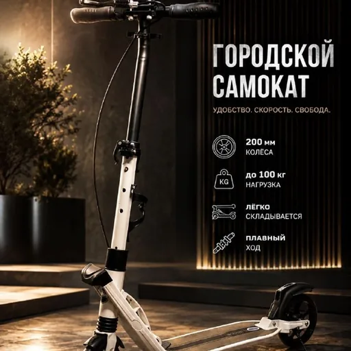 Взрослый самокат Scale Sports D-MAX 9