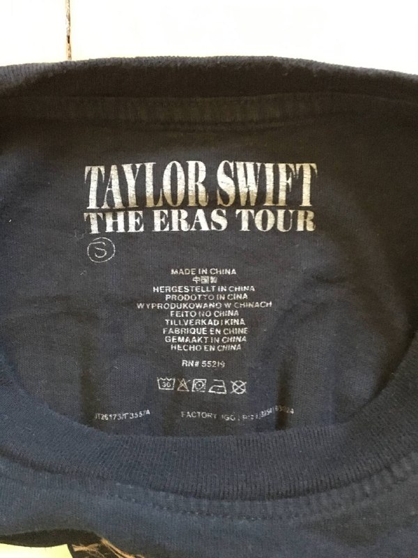 Футболка Taylor Swift Eras Tour 2023-2024 размер S 3