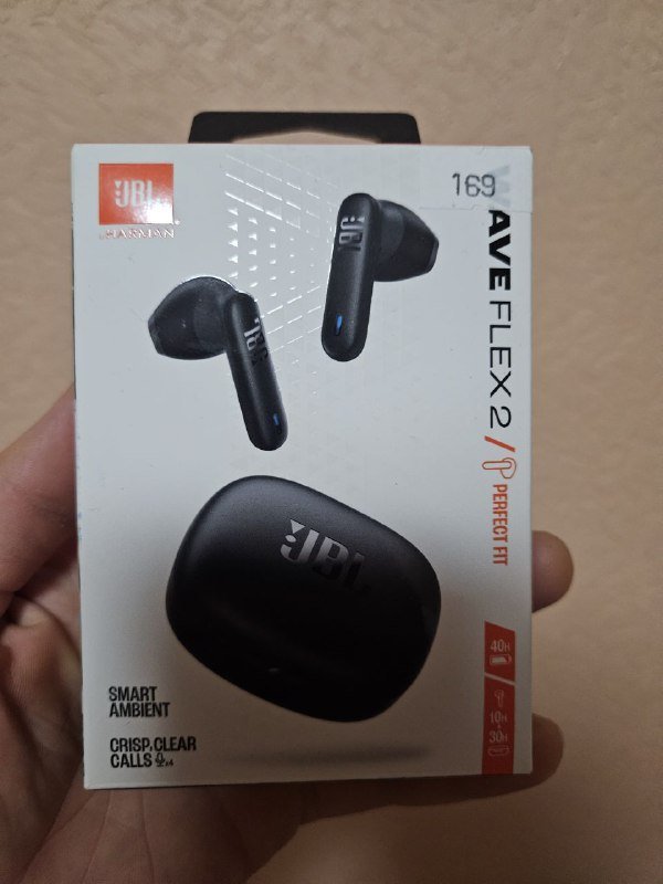 JBL Wave Flex 2 Black наушники 2