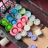 Силиконовые формы для гипса и свечей 6