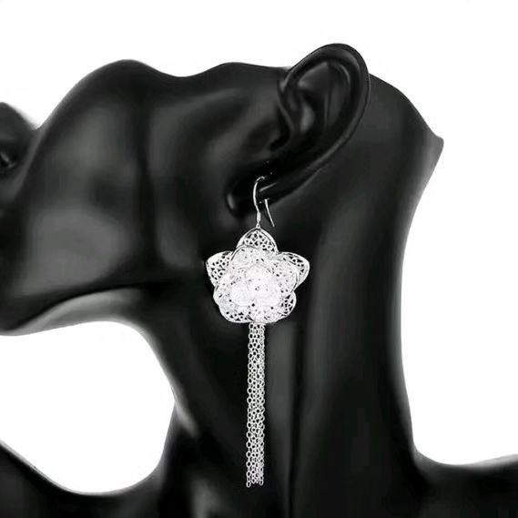 Комплект бижутерии серьги колье кольцо 6